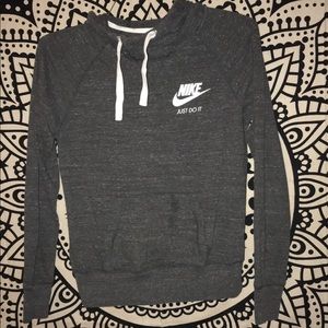 Dark gray nike sweatshirt